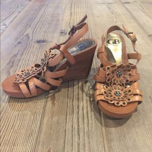 NWOT - Gianni Bini - Heeled Sandal - Natural - 7M